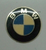 BMW Auto Emblem Plakette vorn gold